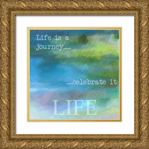 LIFE Gold Ornate Wood Framed Art Print with Double Matting by Greene, Taylor
