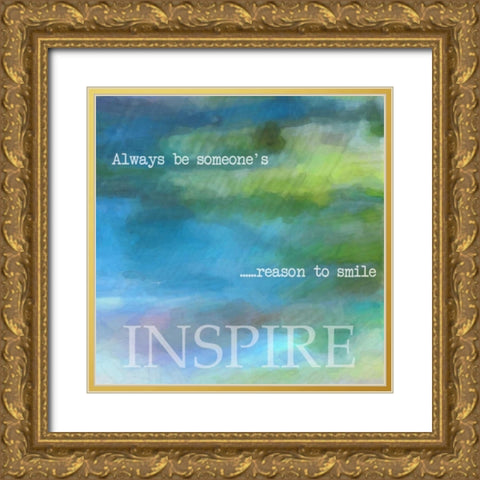 INSPIRE Gold Ornate Wood Framed Art Print with Double Matting by Greene, Taylor