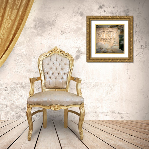 Postcard 1 Gold Ornate Wood Framed Art Print with Double Matting by Greene, Taylor