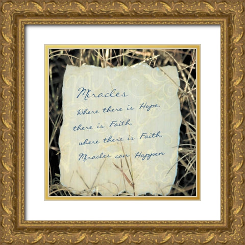Grass 1 Gold Ornate Wood Framed Art Print with Double Matting by Greene, Taylor