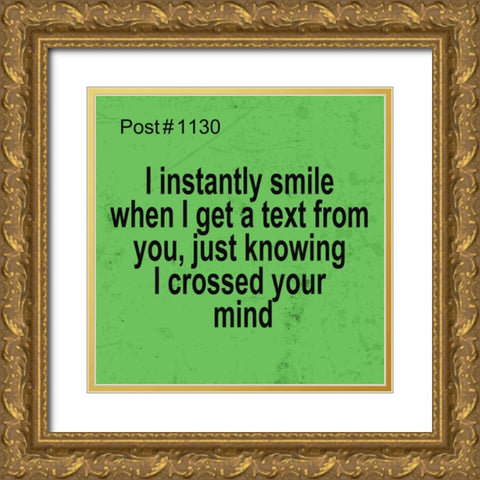 POST# 1130 F Gold Ornate Wood Framed Art Print with Double Matting by Greene, Taylor