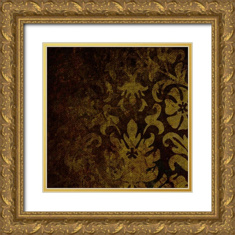 OSCAR GOLD B1 Gold Ornate Wood Framed Art Print with Double Matting by Greene, Taylor