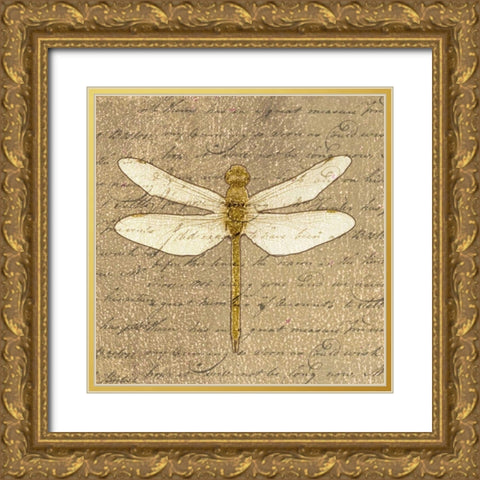 OSCAR GOLD B9 Gold Ornate Wood Framed Art Print with Double Matting by Greene, Taylor