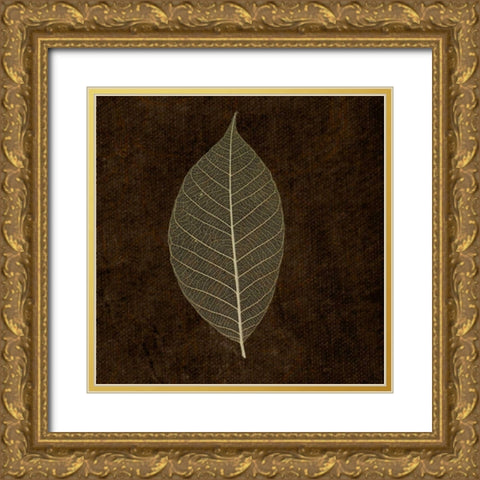 Spice Gold Leaf Gold Ornate Wood Framed Art Print with Double Matting by Greene, Taylor