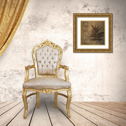 Silo Beauty Dream Gold Ornate Wood Framed Art Print with Double Matting by Greene, Taylor