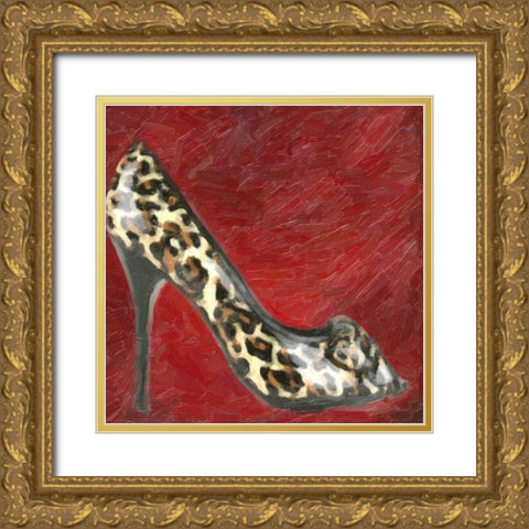Fashion Patch S3 Gold Ornate Wood Framed Art Print with Double Matting by Greene, Taylor