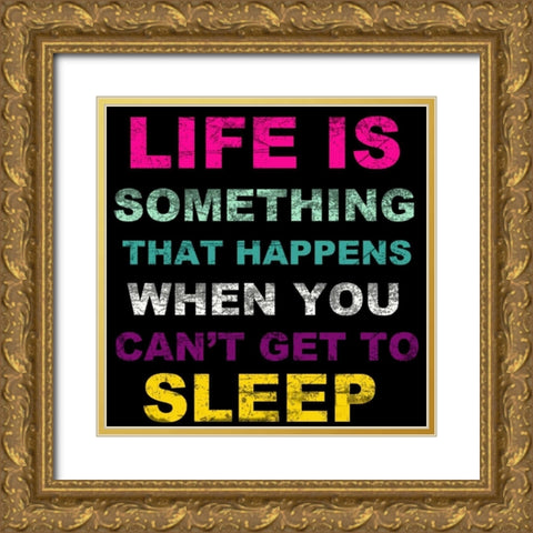 LIFE Gold Ornate Wood Framed Art Print with Double Matting by Greene, Taylor