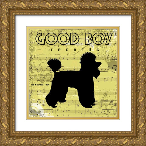Good Boy C1 Gold Ornate Wood Framed Art Print with Double Matting by Greene, Taylor