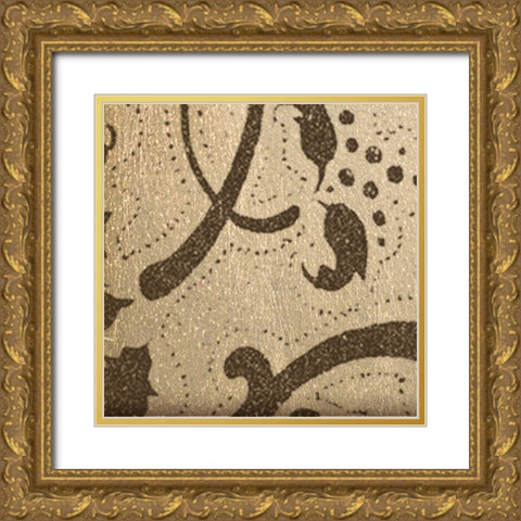 ELEMENT Gold Ornate Wood Framed Art Print with Double Matting by Greene, Taylor