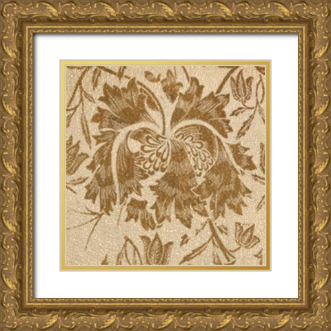 Nutural Gold Ornate Wood Framed Art Print with Double Matting by Greene, Taylor