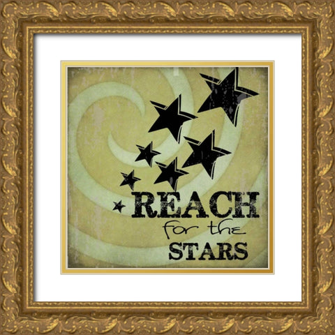 REACH Gold Ornate Wood Framed Art Print with Double Matting by Greene, Taylor