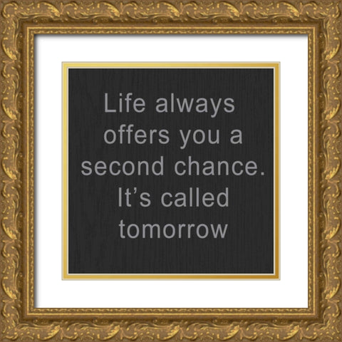 Second Chance Gold Ornate Wood Framed Art Print with Double Matting by Greene, Taylor