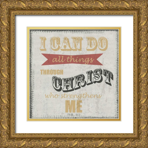 All Things Gold Ornate Wood Framed Art Print with Double Matting by Greene, Taylor