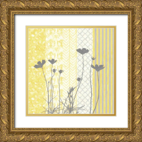 Sunshine Silhouette I Gold Ornate Wood Framed Art Print with Double Matting by Greene, Taylor