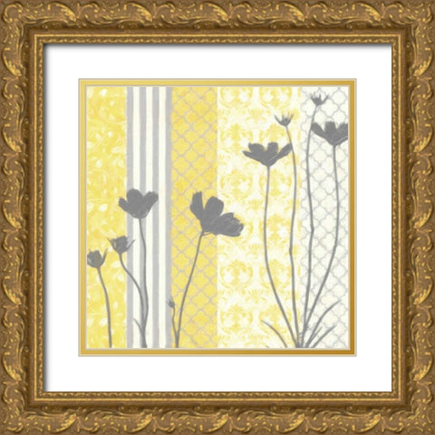 Sunshine Silhouette II Gold Ornate Wood Framed Art Print with Double Matting by Greene, Taylor