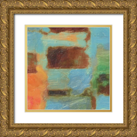 SPECTRUM III Gold Ornate Wood Framed Art Print with Double Matting by Greene, Taylor