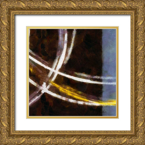 OPALA II Gold Ornate Wood Framed Art Print with Double Matting by Greene, Taylor