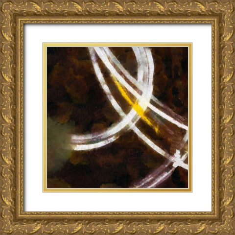 OPALA IV Gold Ornate Wood Framed Art Print with Double Matting by Greene, Taylor