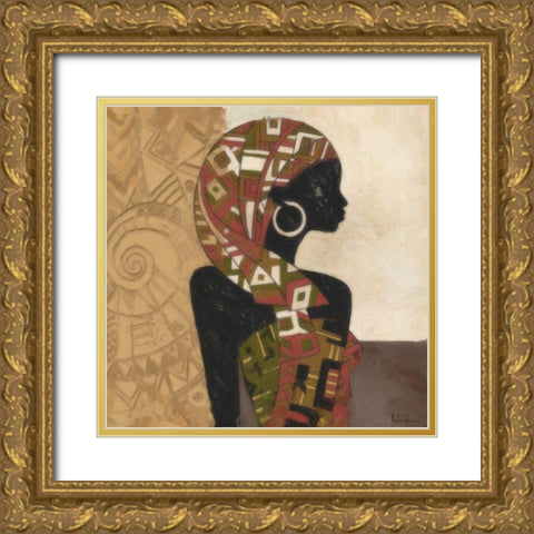REGALITY I Gold Ornate Wood Framed Art Print with Double Matting by Greene, Taylor