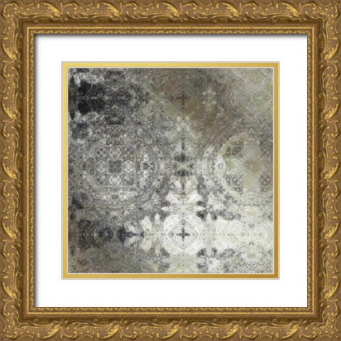ORNAMENTAL I Gold Ornate Wood Framed Art Print with Double Matting by Greene, Taylor