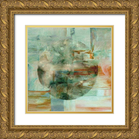 Linear Light II Gold Ornate Wood Framed Art Print with Double Matting by Greene, Taylor