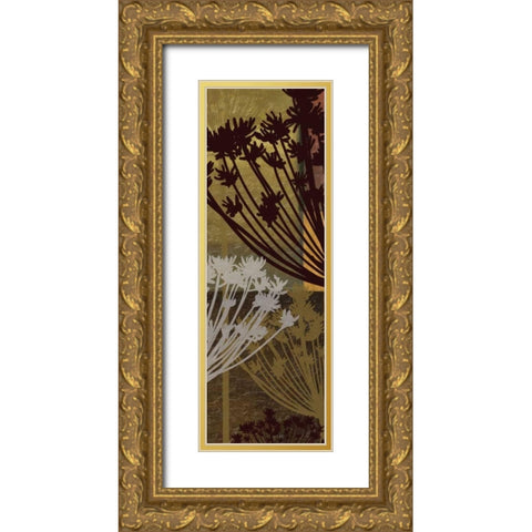 SUMMER BREEZE SPICE C Gold Ornate Wood Framed Art Print with Double Matting by Greene, Taylor