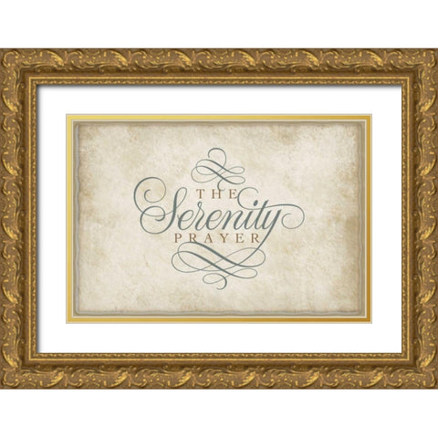 The Prayer Gold Ornate Wood Framed Art Print with Double Matting by Pazan, Tony