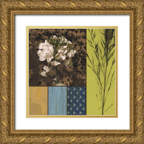 Morning Dew Gold Ornate Wood Framed Art Print with Double Matting by Pazan, Tony