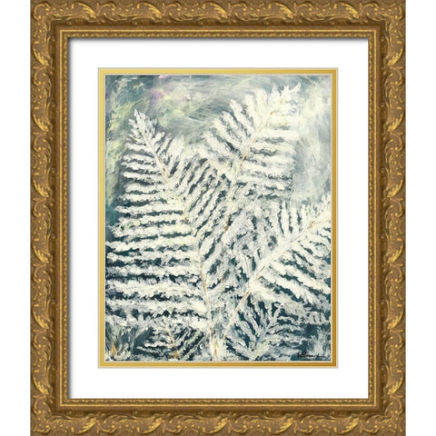 Verduous Flora 3 Gold Ornate Wood Framed Art Print with Double Matting by Brown, Victoria