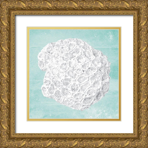 Sand Sea 2 Gold Ornate Wood Framed Art Print with Double Matting by Brown, Victoria