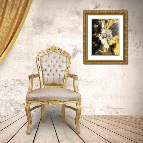 Golden Void Gold Ornate Wood Framed Art Print with Double Matting by Brown, Victoria