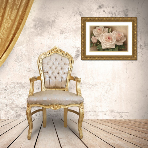 Breathtaking Gold Ornate Wood Framed Art Print with Double Matting by Levashov, Igor