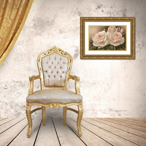 Everlasting Gold Ornate Wood Framed Art Print with Double Matting by Levashov, Igor