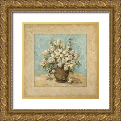 White in the Sky I Gold Ornate Wood Framed Art Print with Double Matting by Olson, Charlene