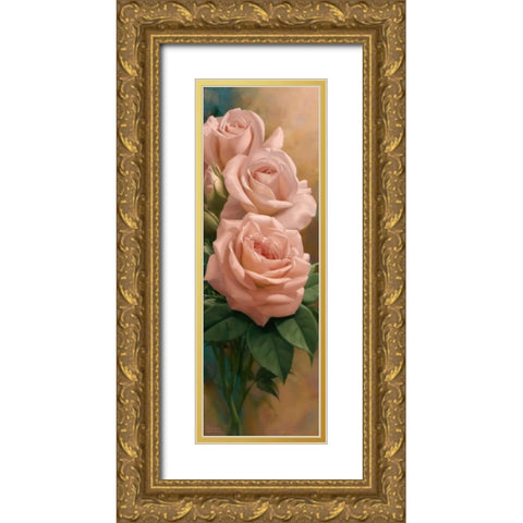 Natures Gift I Gold Ornate Wood Framed Art Print with Double Matting by Levashov, Igor