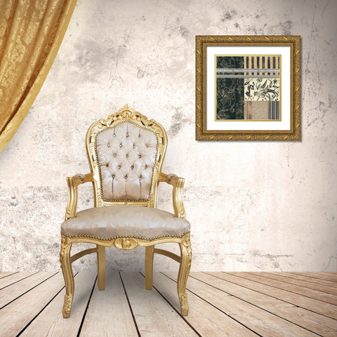 Birds of a Feather I Gold Ornate Wood Framed Art Print with Double Matting by Robinson, Carol