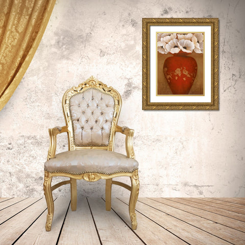 Grand Arrangement I Gold Ornate Wood Framed Art Print with Double Matting by Tava Studios