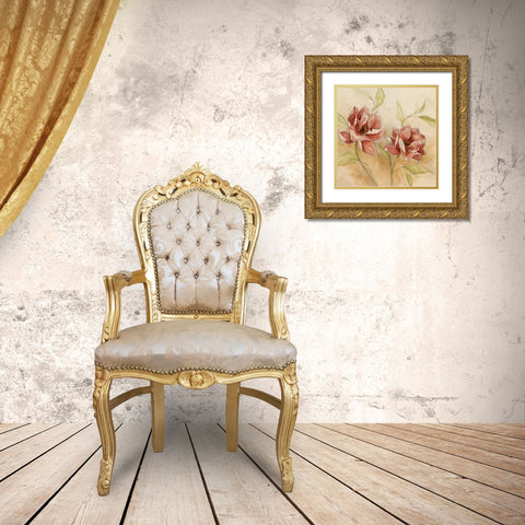 Sweet Scent I Gold Ornate Wood Framed Art Print with Double Matting by Robinson, Carol