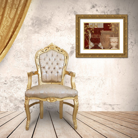 San Pietro - Detail II Gold Ornate Wood Framed Art Print with Double Matting by Carroll, Jane