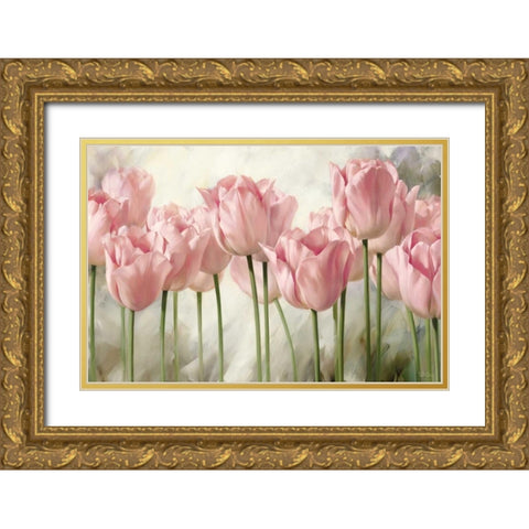 Nature Inspired I Gold Ornate Wood Framed Art Print with Double Matting by Levashov, Igor