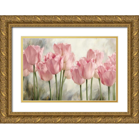Nature Inspired II Gold Ornate Wood Framed Art Print with Double Matting by Levashov, Igor