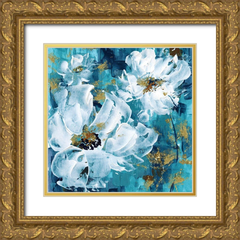 Tango Trio Gold Ornate Wood Framed Art Print with Double Matting by Craven, Katrina