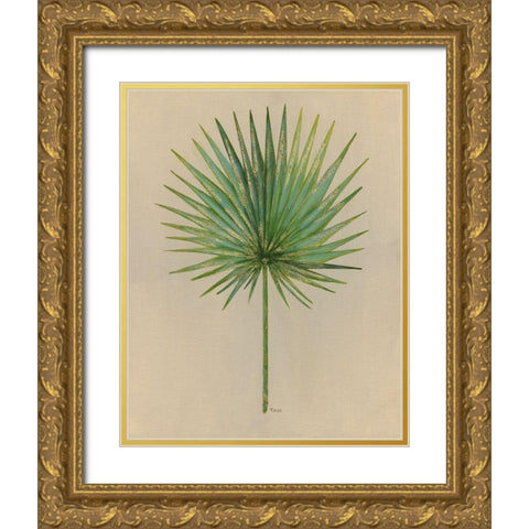 Oasis I Gold Ornate Wood Framed Art Print with Double Matting by Tava Studios