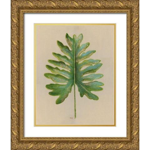 Oasis II Gold Ornate Wood Framed Art Print with Double Matting by Tava Studios