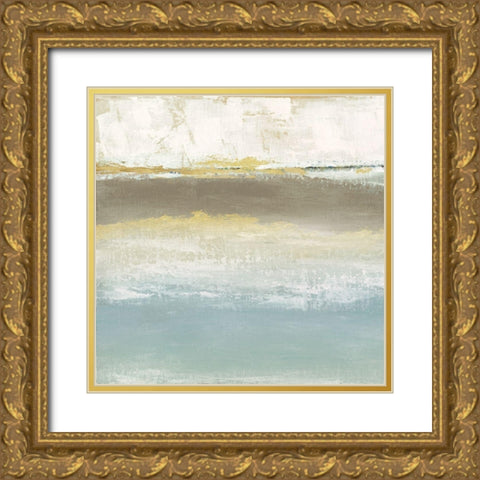 Soft Solace Detail I Gold Ornate Wood Framed Art Print with Double Matting by Tava Studios