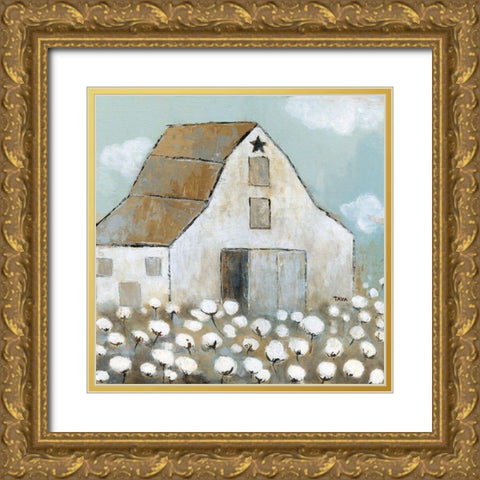 Mill Creek Farm I Gold Ornate Wood Framed Art Print with Double Matting by Tava Studios