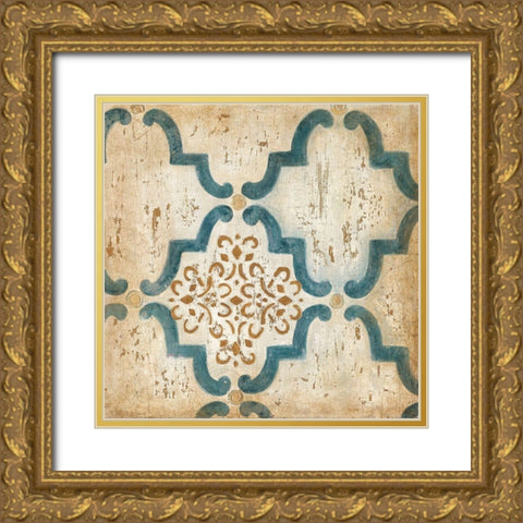 Villa Umbra I Gold Ornate Wood Framed Art Print with Double Matting by Tava Studios