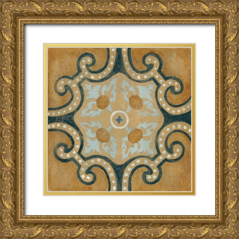Villa Umbra II Gold Ornate Wood Framed Art Print with Double Matting by Tava Studios