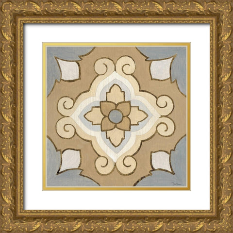 Mattonella I Gold Ornate Wood Framed Art Print with Double Matting by Tava Studios