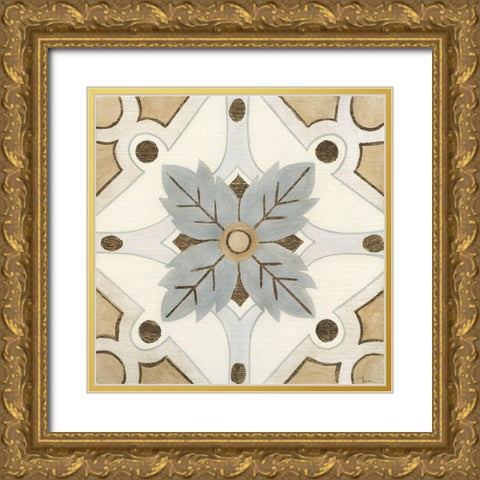 Mattonella II Gold Ornate Wood Framed Art Print with Double Matting by Tava Studios